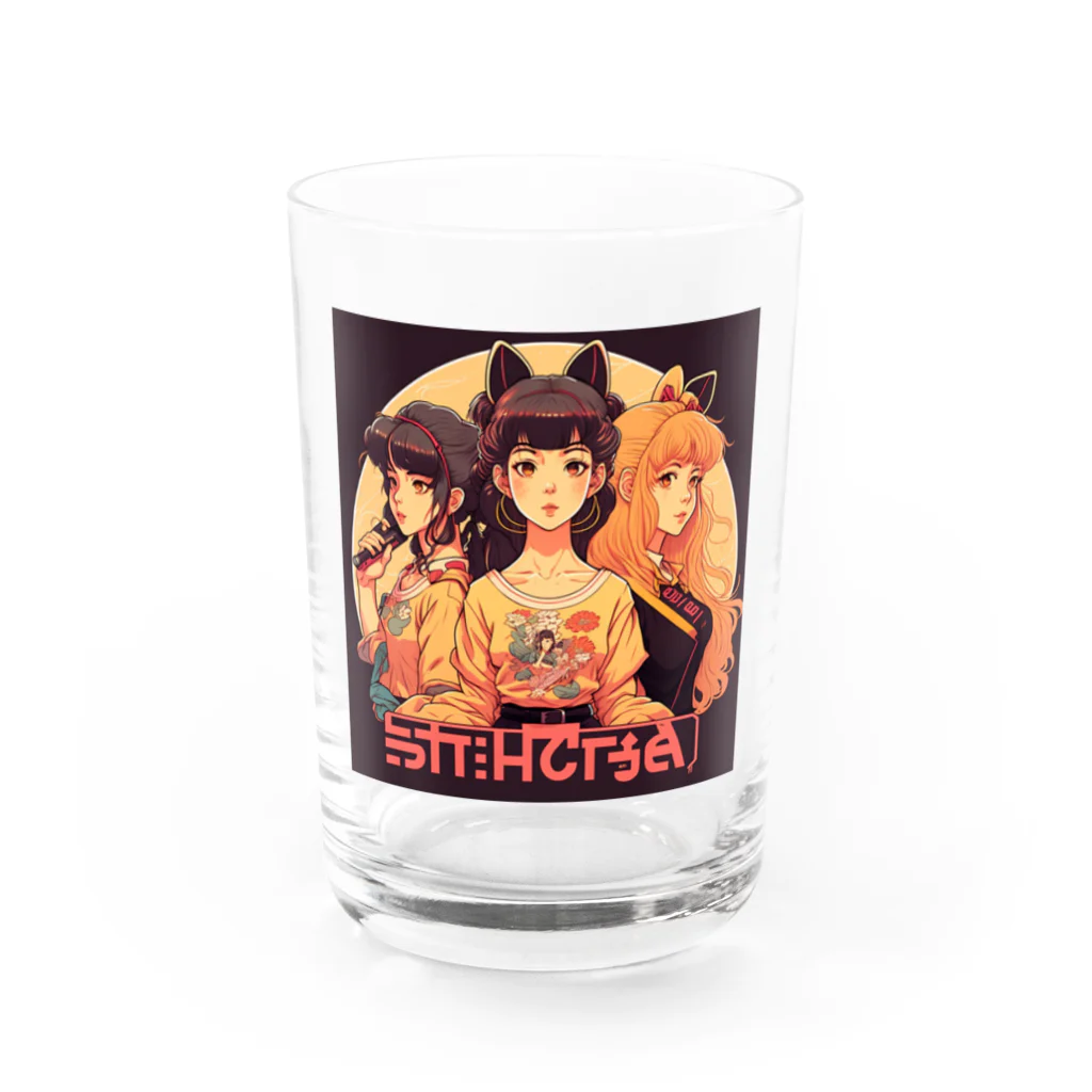 edo aiの#0138 OTOME from Different Worlds by EdoAI Water Glass :front