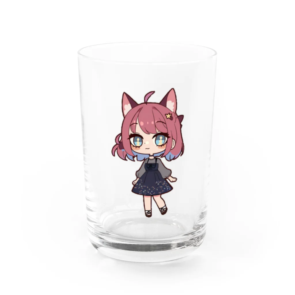 ORANGE_Vliverのおしゃれみかん Water Glass :front