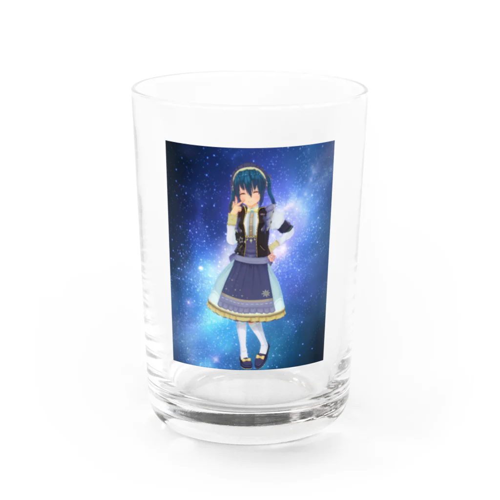 SAKUPRO_公式ストアの摺上ゆのガチ勢 Water Glass :front