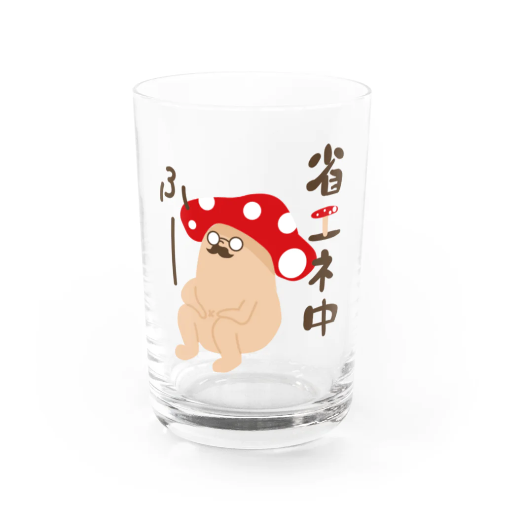 kinoko_ojisanの省エネ Water Glass :front