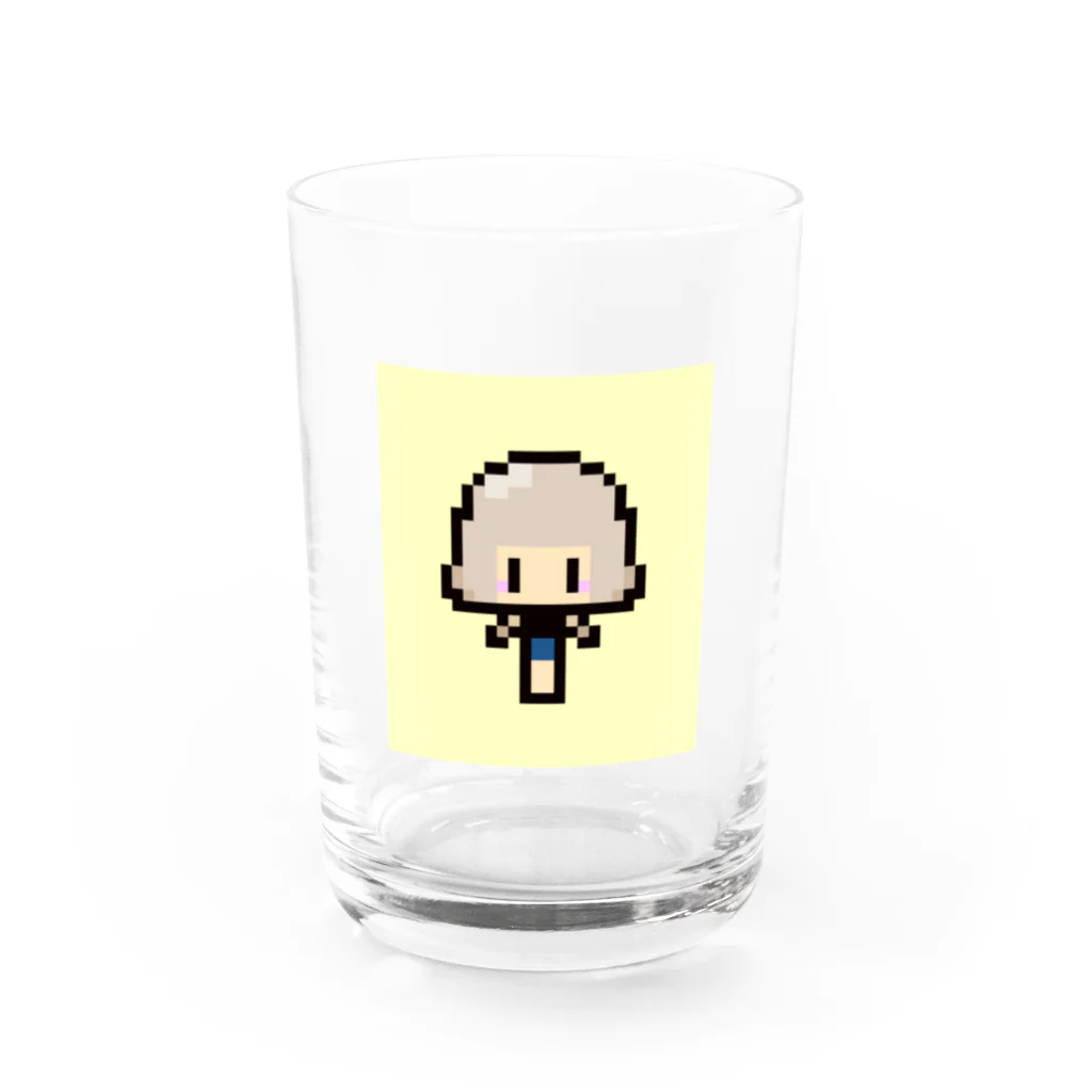 なかにしゲームス公式グッズ屋さんのなかにしのドット絵 Water Glass :front