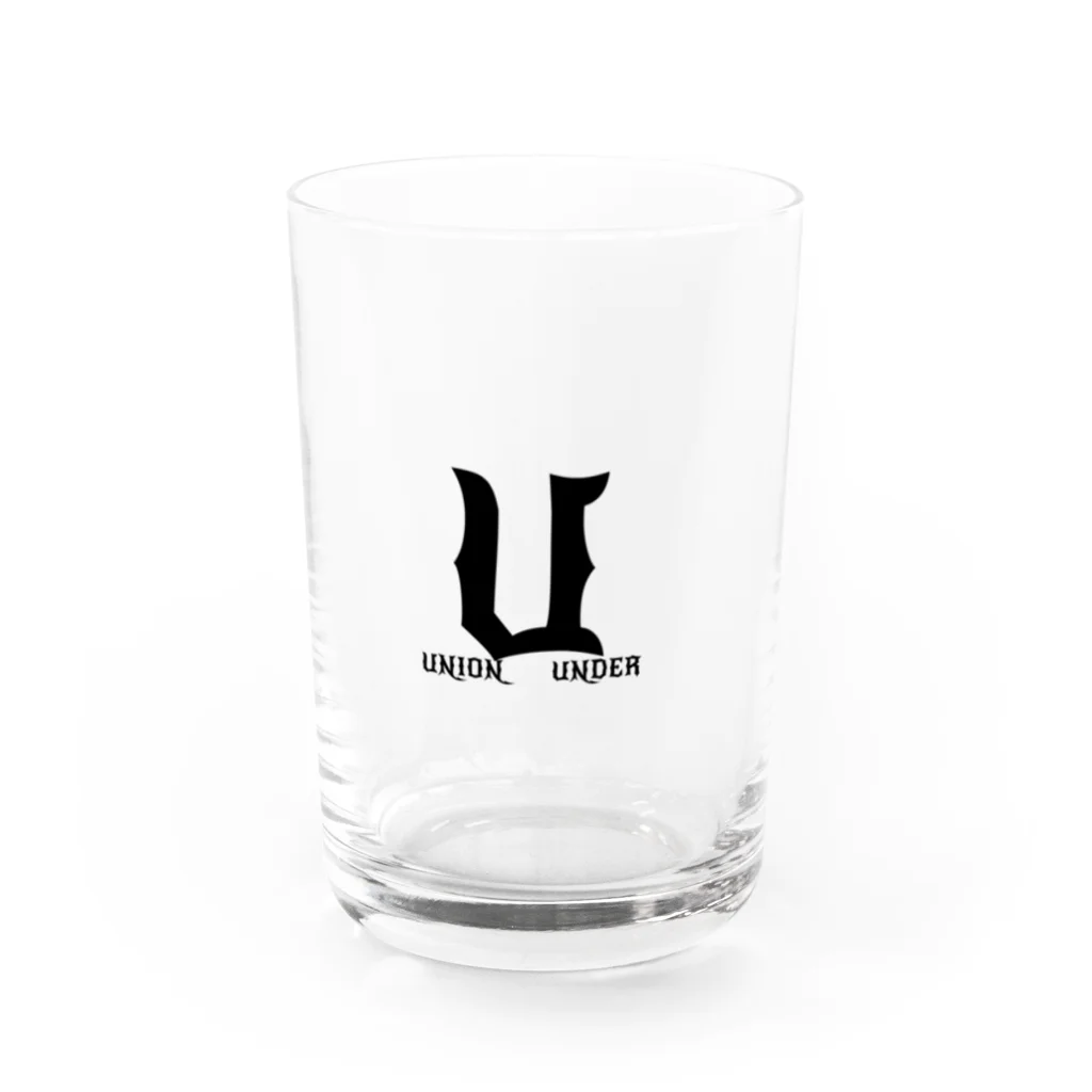 UNIONStoreのUNION　UNDER社公認グッズ Water Glass :front