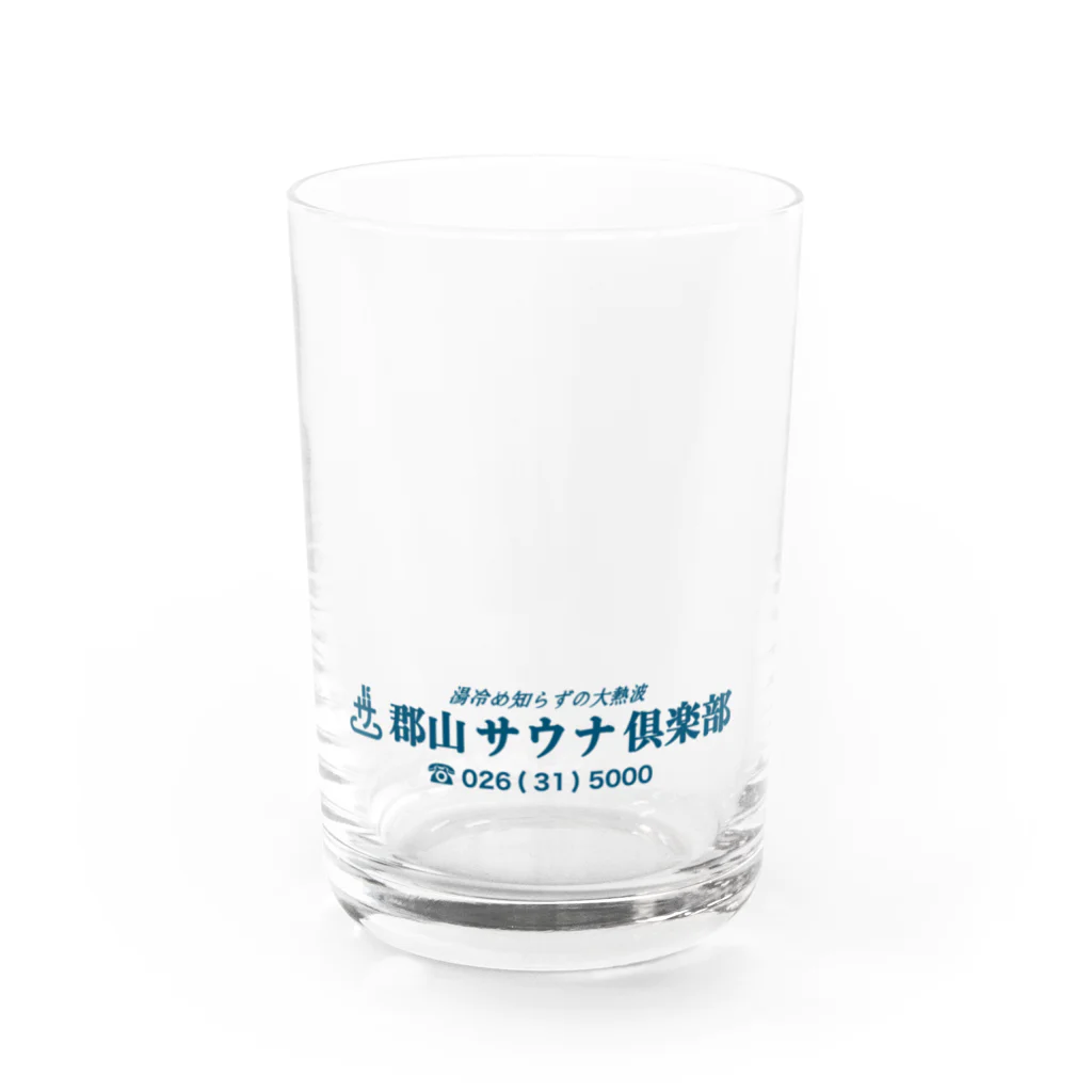 郡山サウナ部(公式) の郡山サウナ部(公式) オンセンタオル Water Glass :front