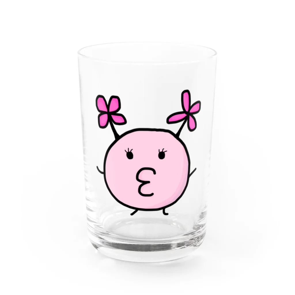 ちょむショップのうぽみ Water Glass :front