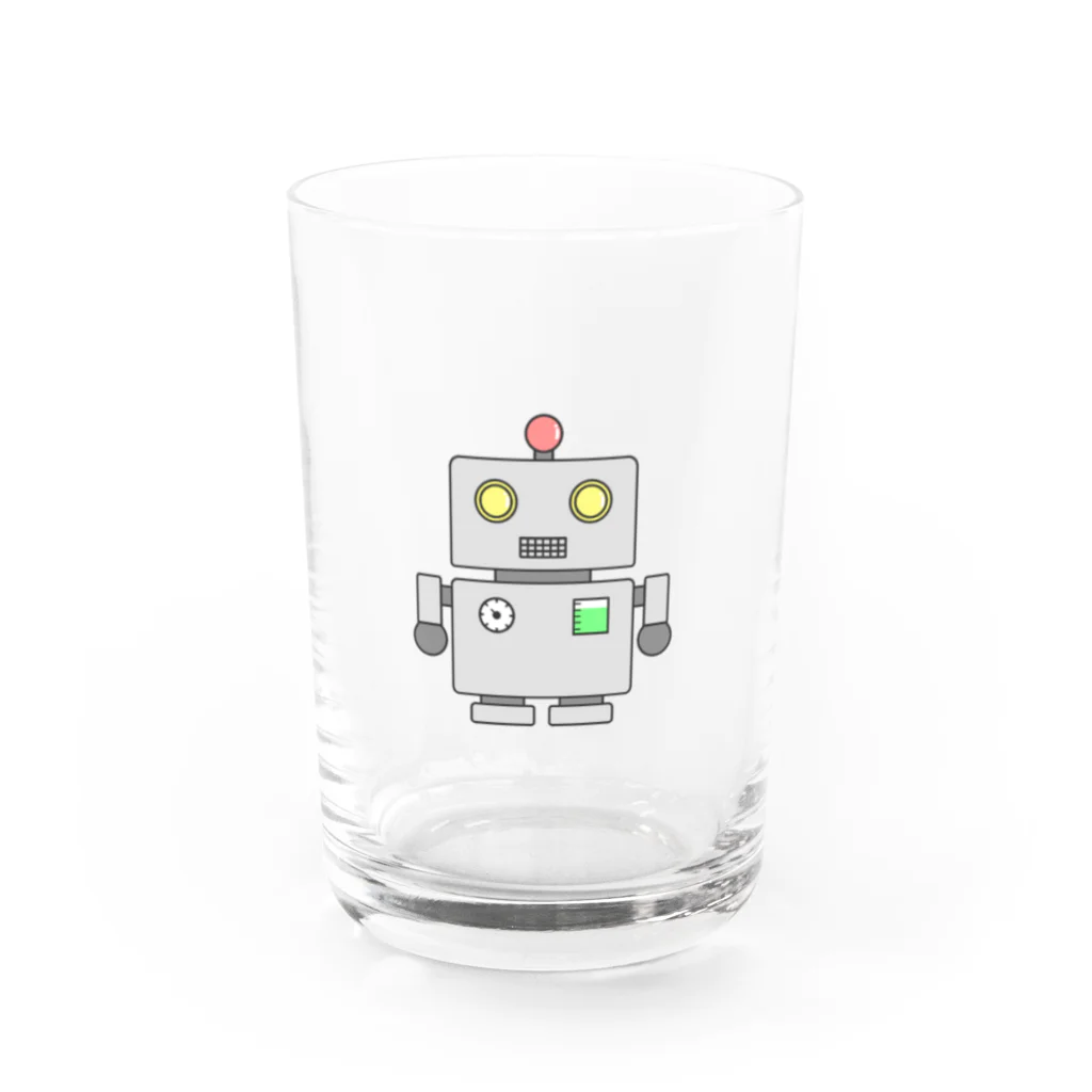 CUTOY MEMORY -可愛いおもちゃの思い出-のロボットくん Water Glass :front