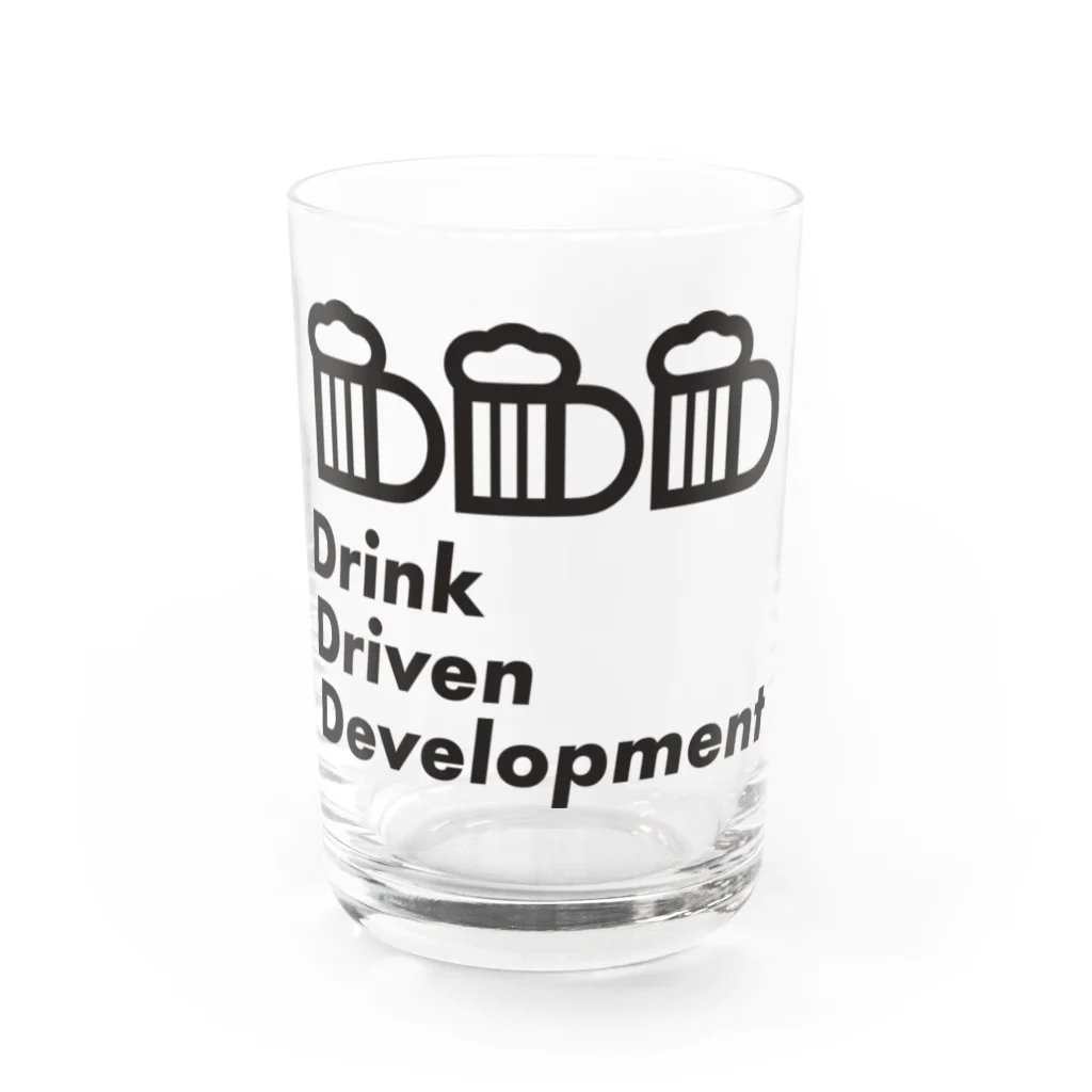__developer__のアルコール駆動開発 –Drink Driven Development– Water Glass :front