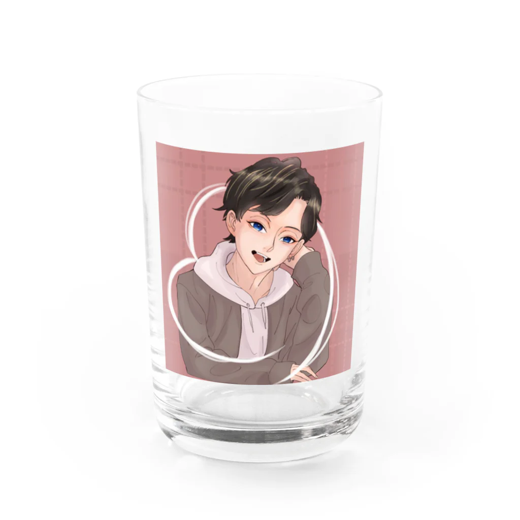 Lucky×Luckyのけいくん　グラス Water Glass :front