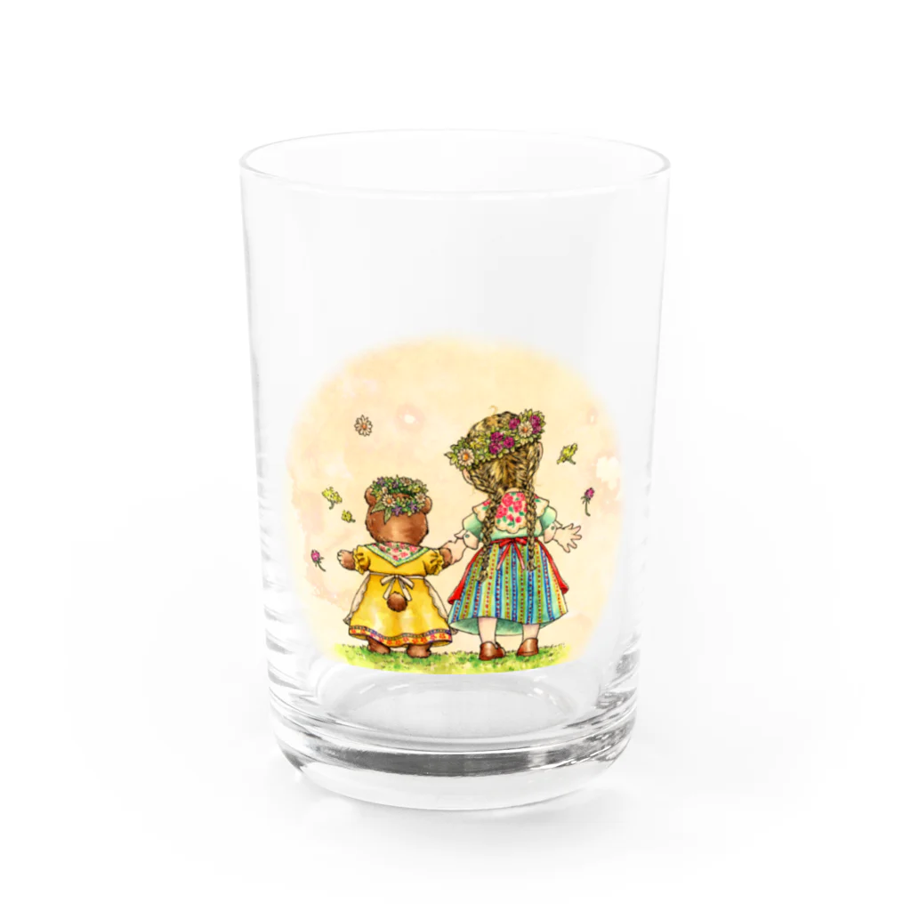 Studio_Paletteの夏のおともだち Water Glass :front