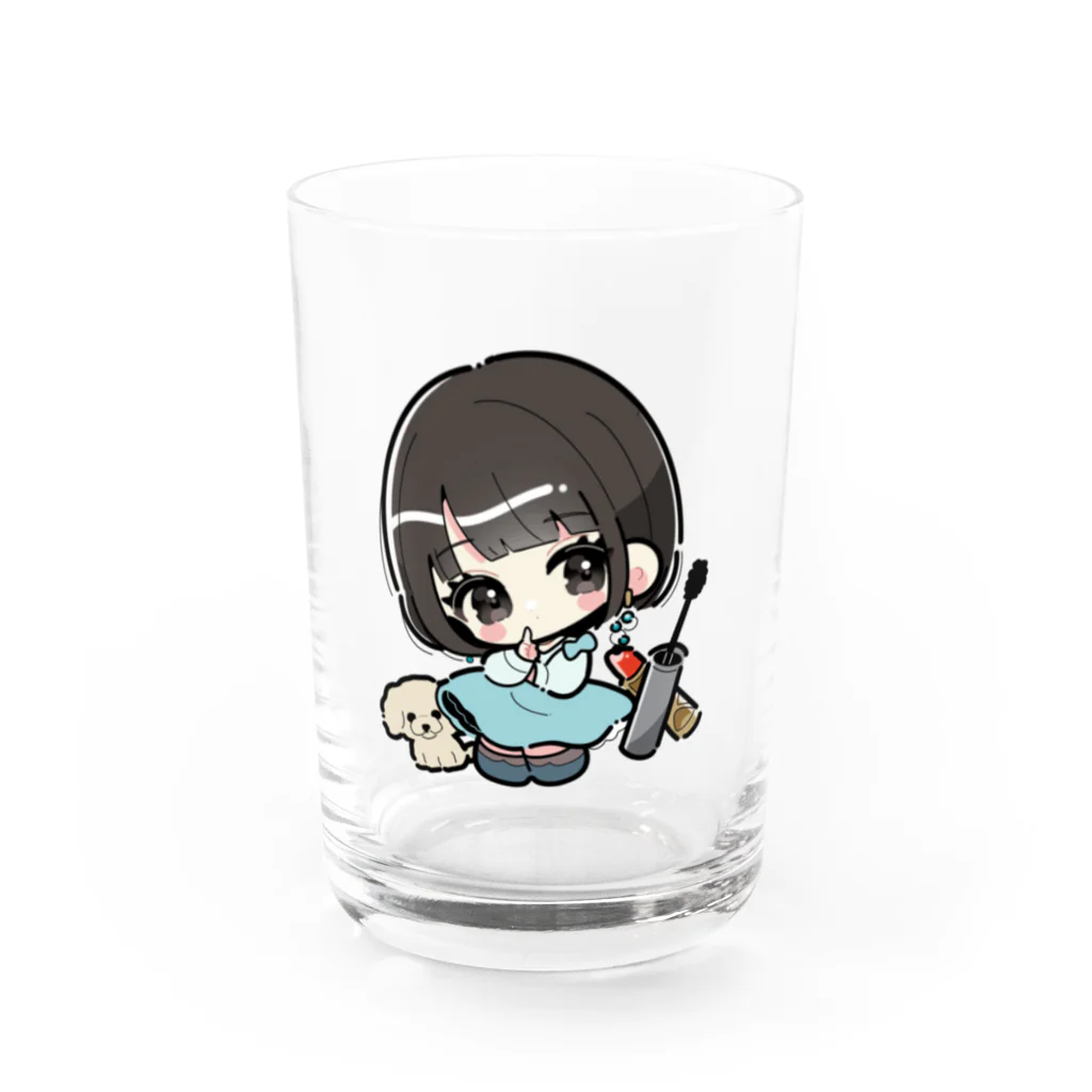 すぎまほちゃんSHOPのすぎまほちゃん推し活アイテム③ Water Glass :front