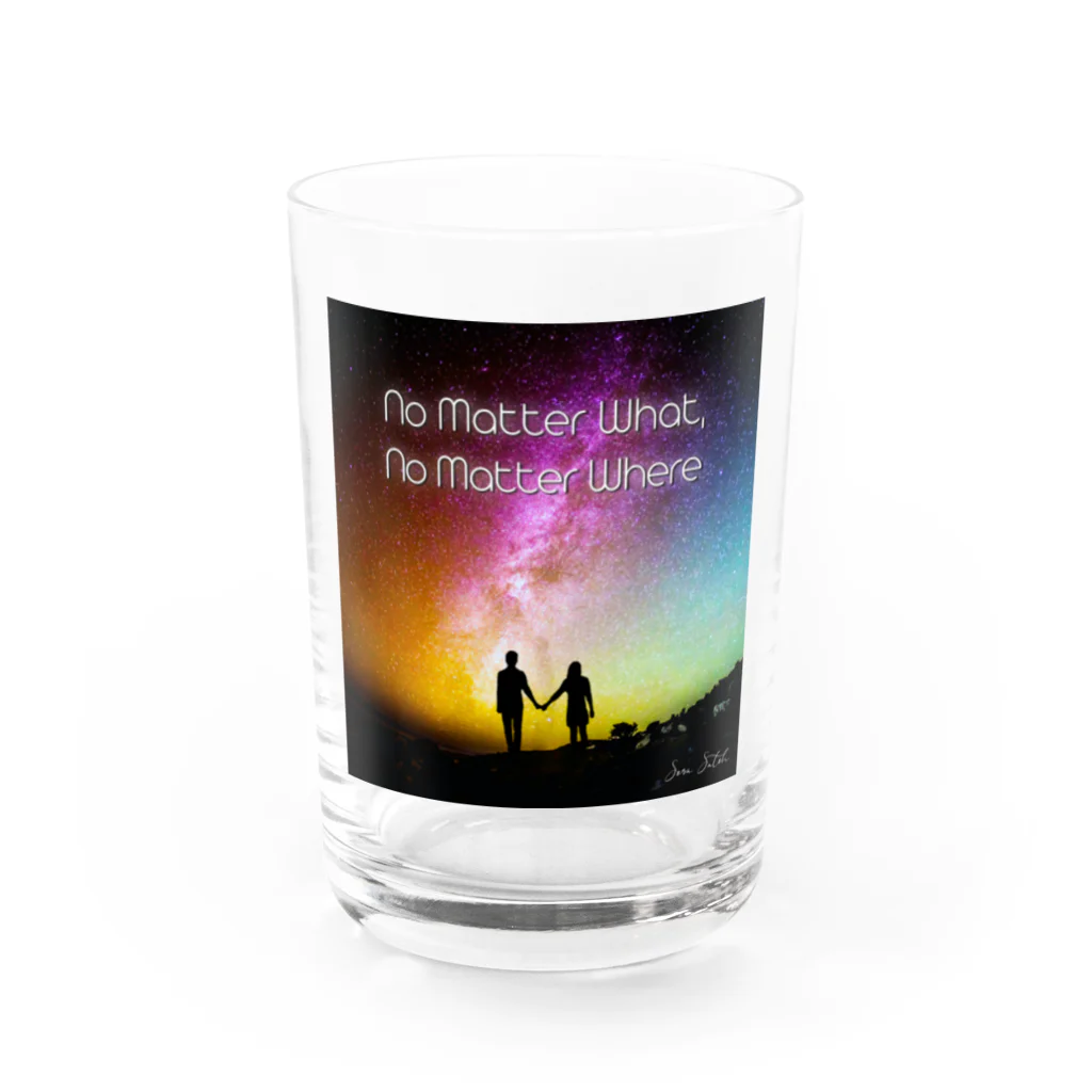 SoraSatohのNo Matter What, No Matter Where - Sora Satoh Water Glass :front