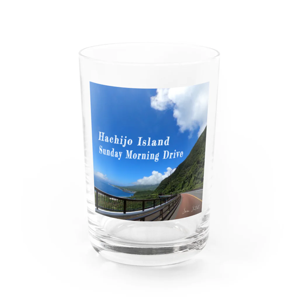 SoraSatohのHachijo Island Sunday Morning Drive - Sora Satoh Water Glass :front