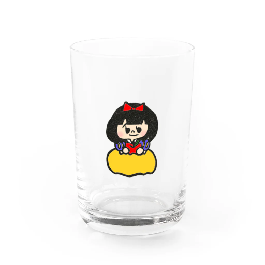 たかはしみずほ（＊yuzu＊）の白雪姫 Water Glass :front