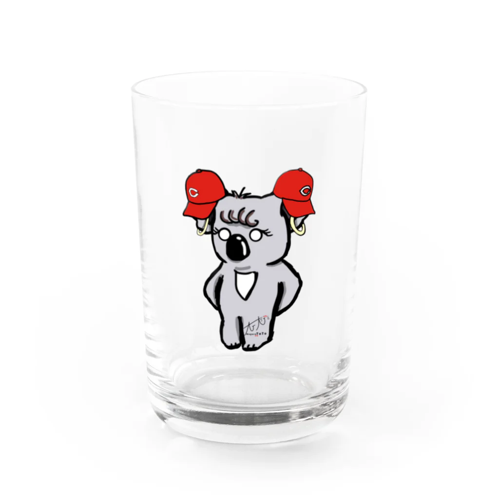 モグラのトトちゃんのコアラのけーこ(トトちゃんシリーズ) Water Glass :front