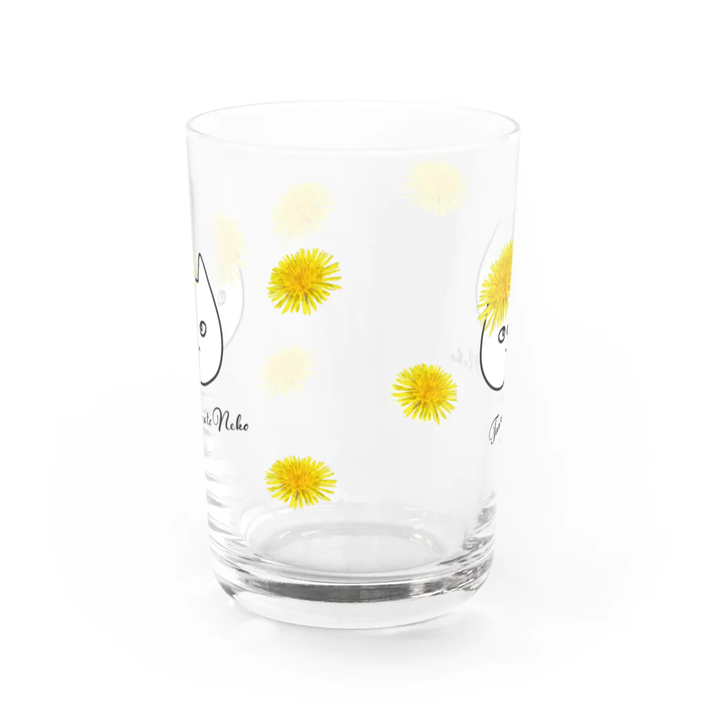 ise-shopのたんぽぽとねこ Water Glass :front