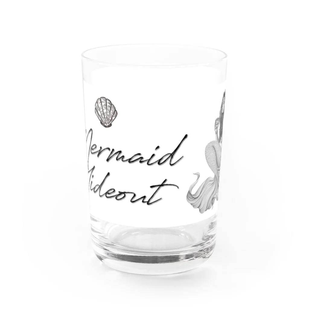 Mermaid Hideoutの人魚の隠れ家 Water Glass :front