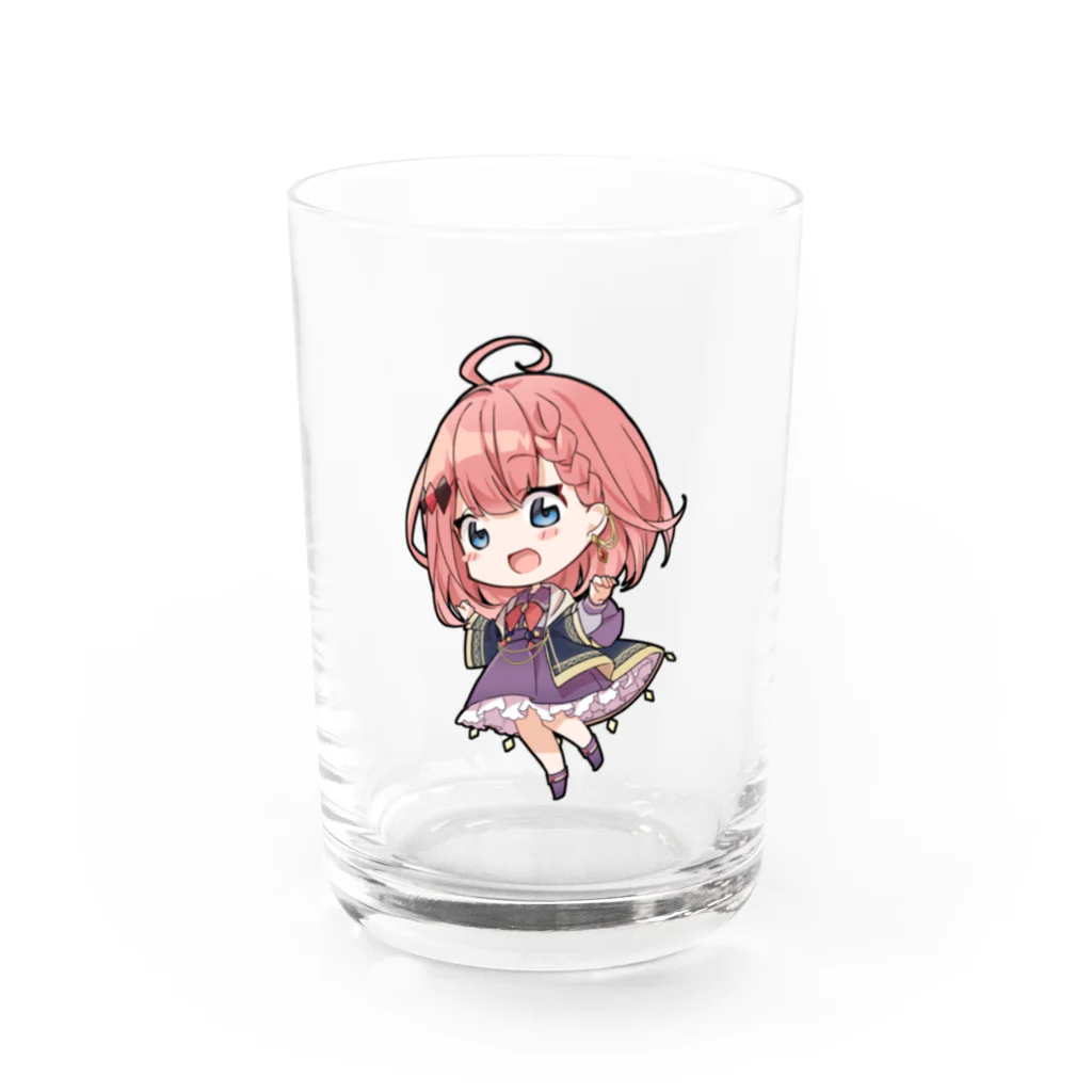 feria-s-roserilleteのフェリア・S・ローゼリエッテのSDイラストグッズ Water Glass :front