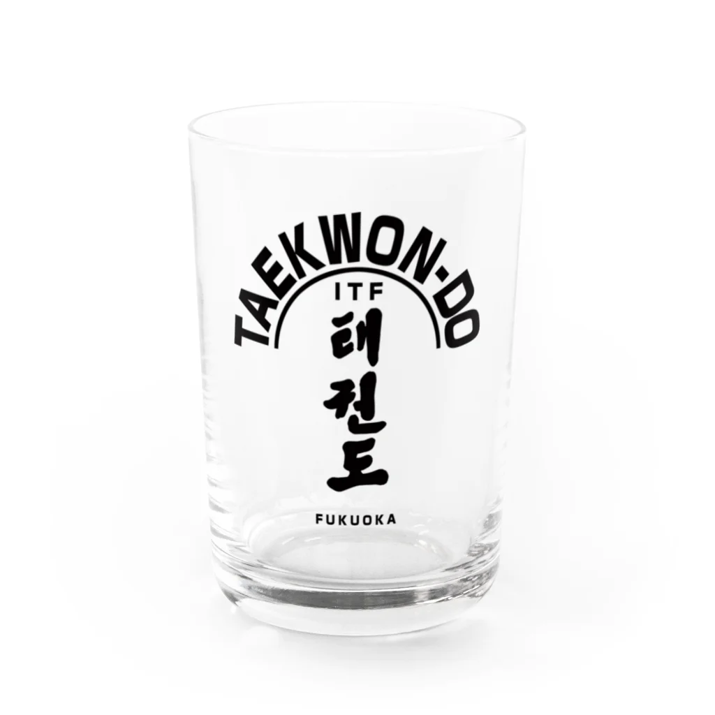 ITF-FUKUOKAのITF福岡グラス Water Glass :front