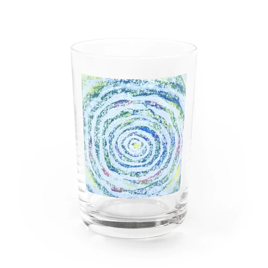 お茶のじかんの祈り Water Glass :front