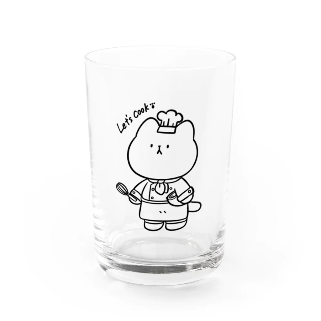 NeKO-SUiのLet's cook! Water Glass :front