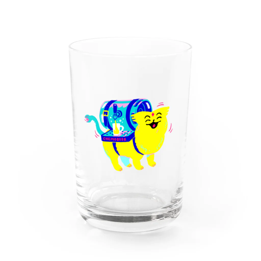 ニンジャスレイヤー公式/ダイハードテイルズのケモビールのケモチャングラス v1（ビアサーバー） Water Glass :front