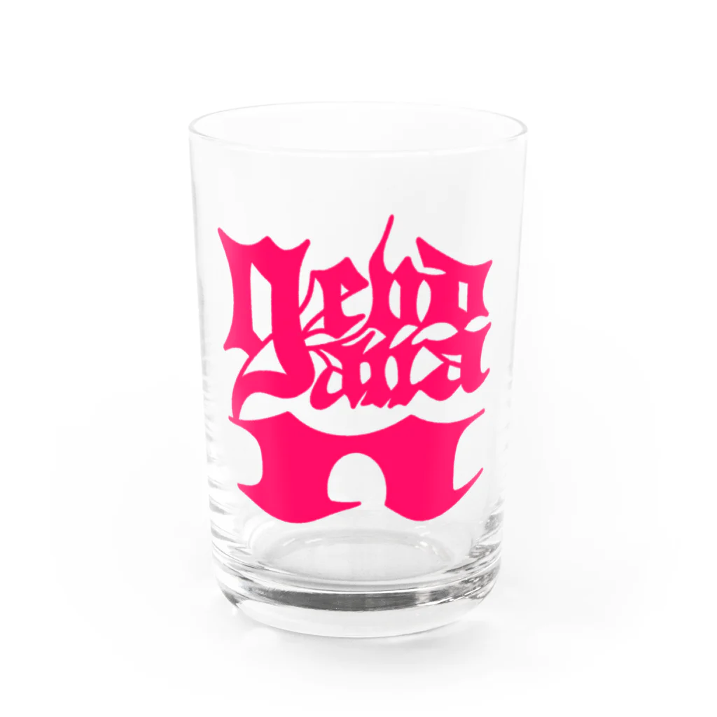 dodomountのジェヴォーダンの獣　オリジナルロゴグッズ Water Glass :front