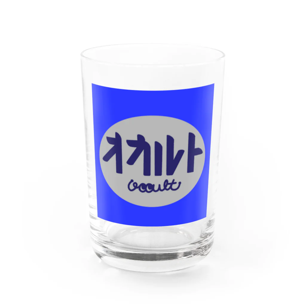 dodomountのオカルト　オリジナルロゴグッズ Water Glass :front