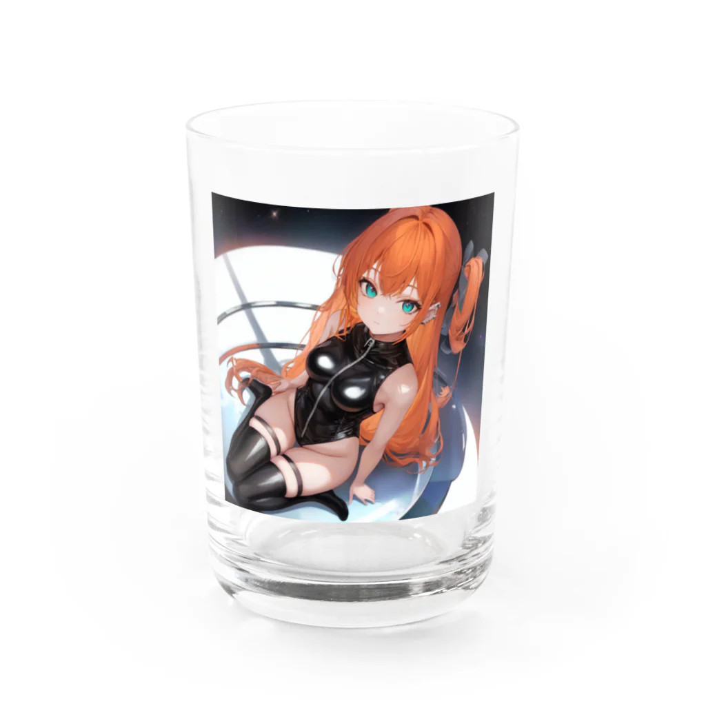 未来アニメスタジオのAIキャラクター8 Water Glass :front