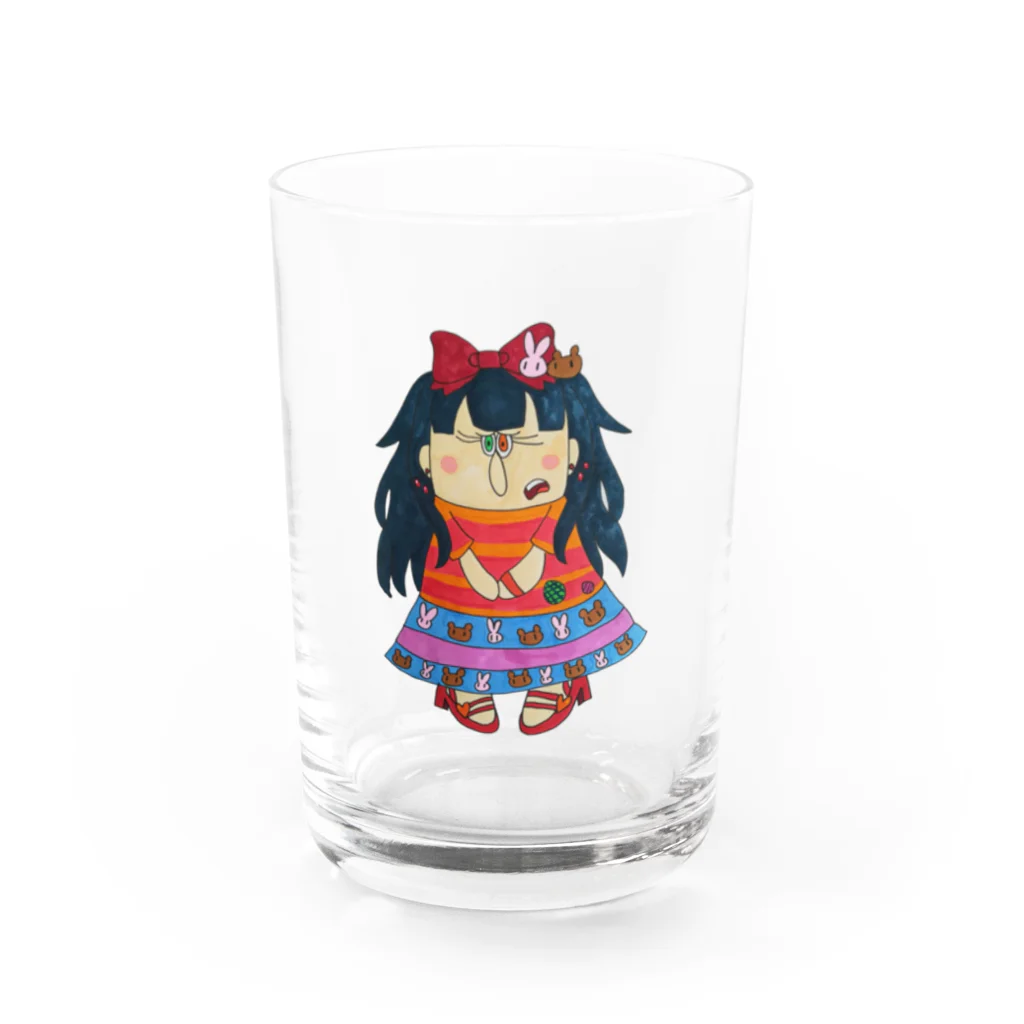 ボンバーショップのオッドちゃん Water Glass :front