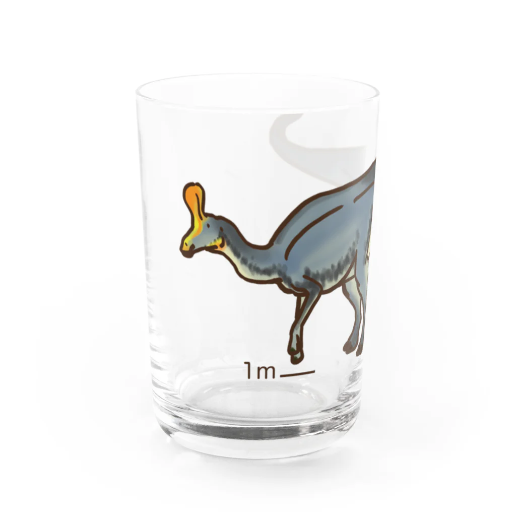 segasworksのチンタオサウルス・スピノリヌス（白亜紀の牛たち より） Water Glass :front