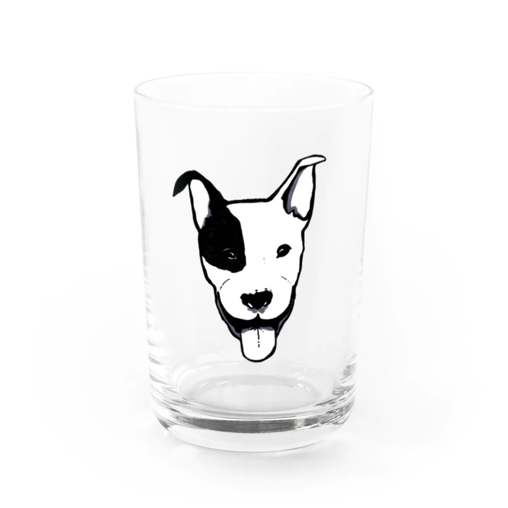 Soleil Amberのブルテリアの商品 Water Glass :front