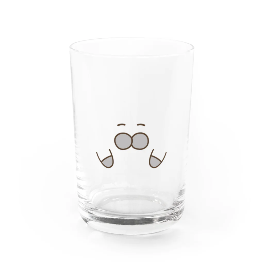 NORA NORA STORE ののらざらしのかお Water Glass :front