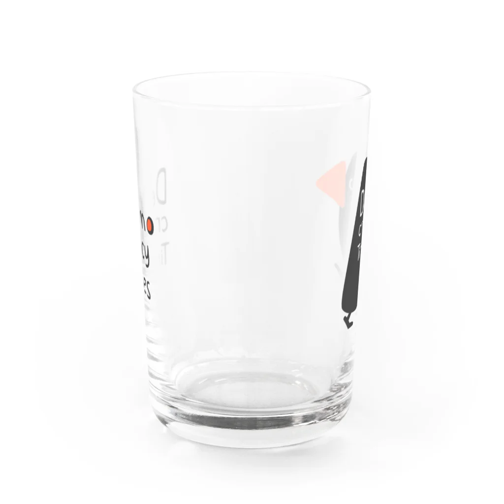 DemocracyTimesのデモクラシータイムス　グラス Water Glass :front