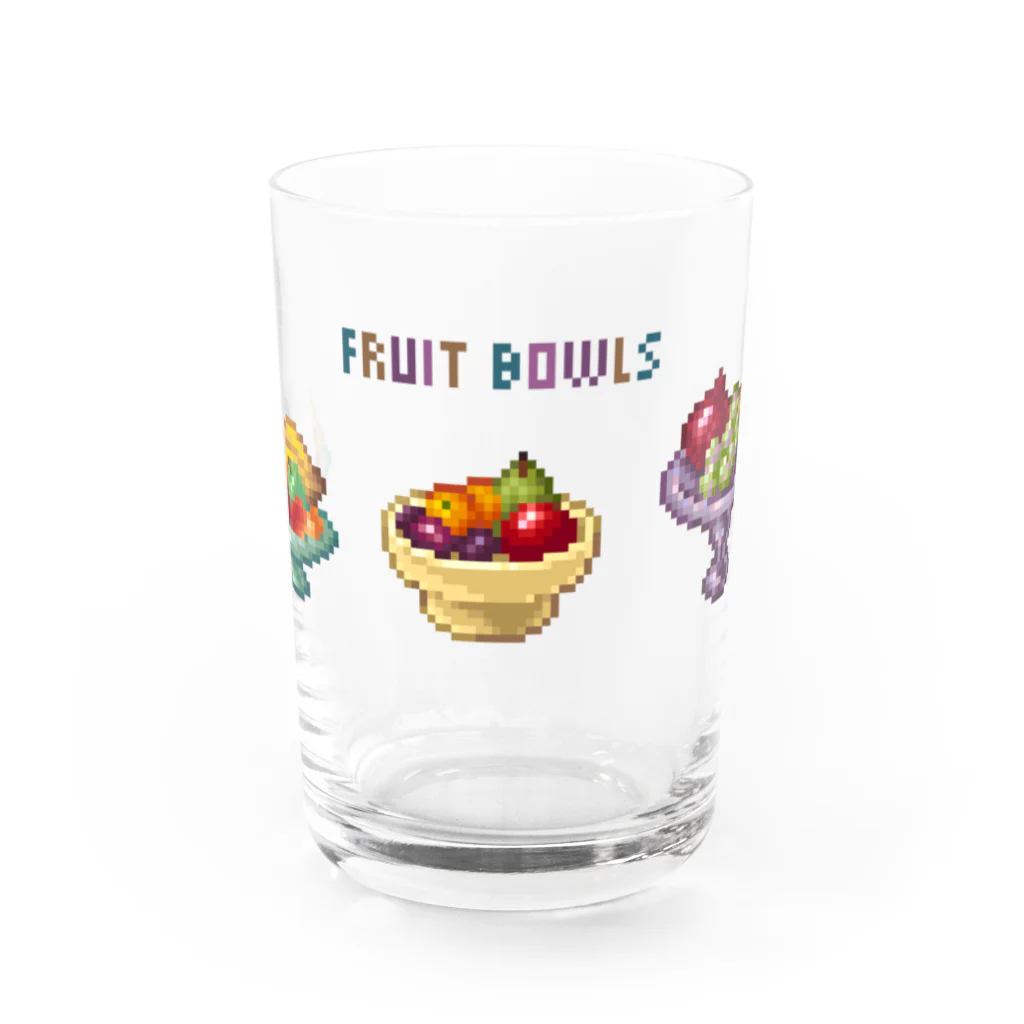 どっと屋のFruit bowls trio グラス前面