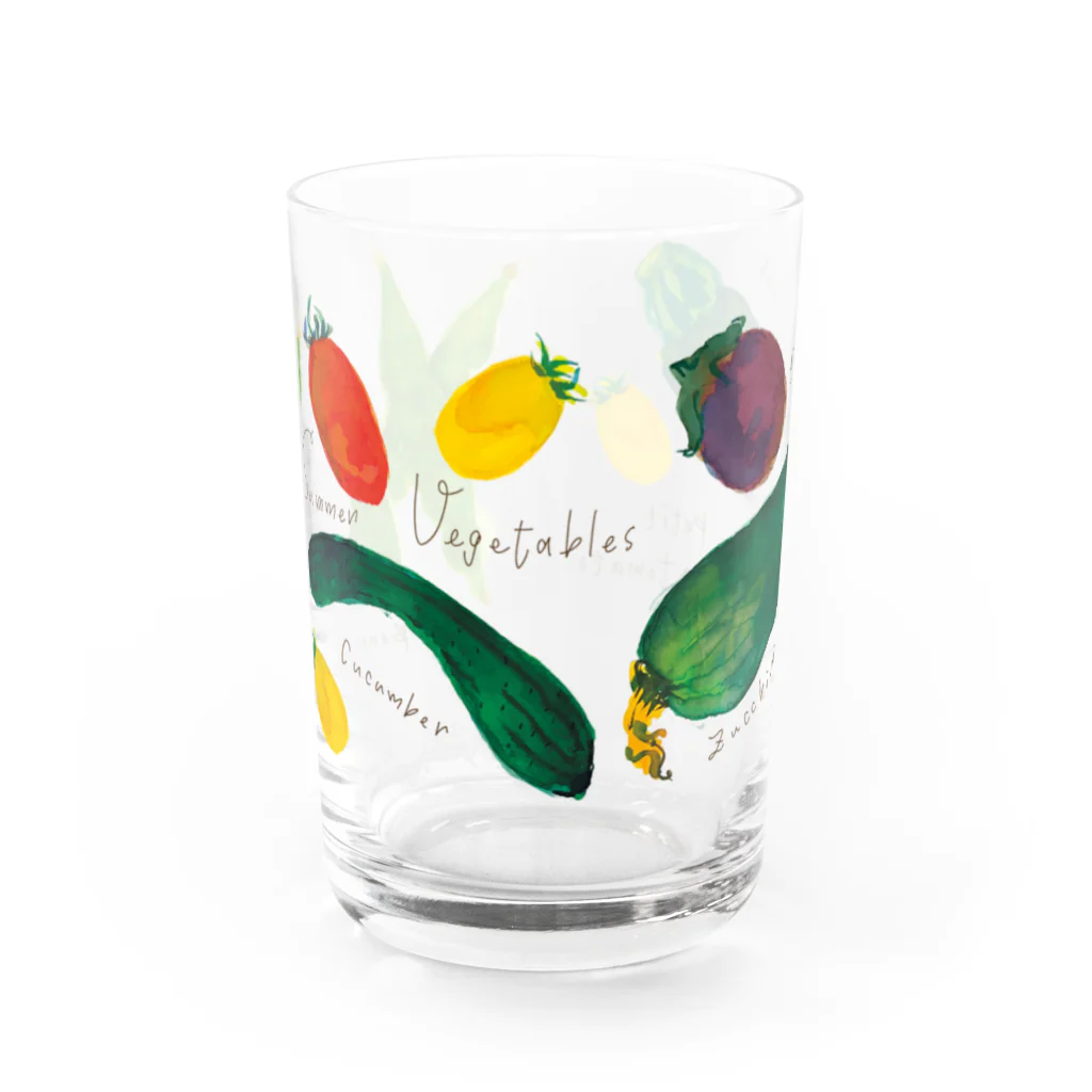 N-huluのお野菜グッズ Water Glass :front