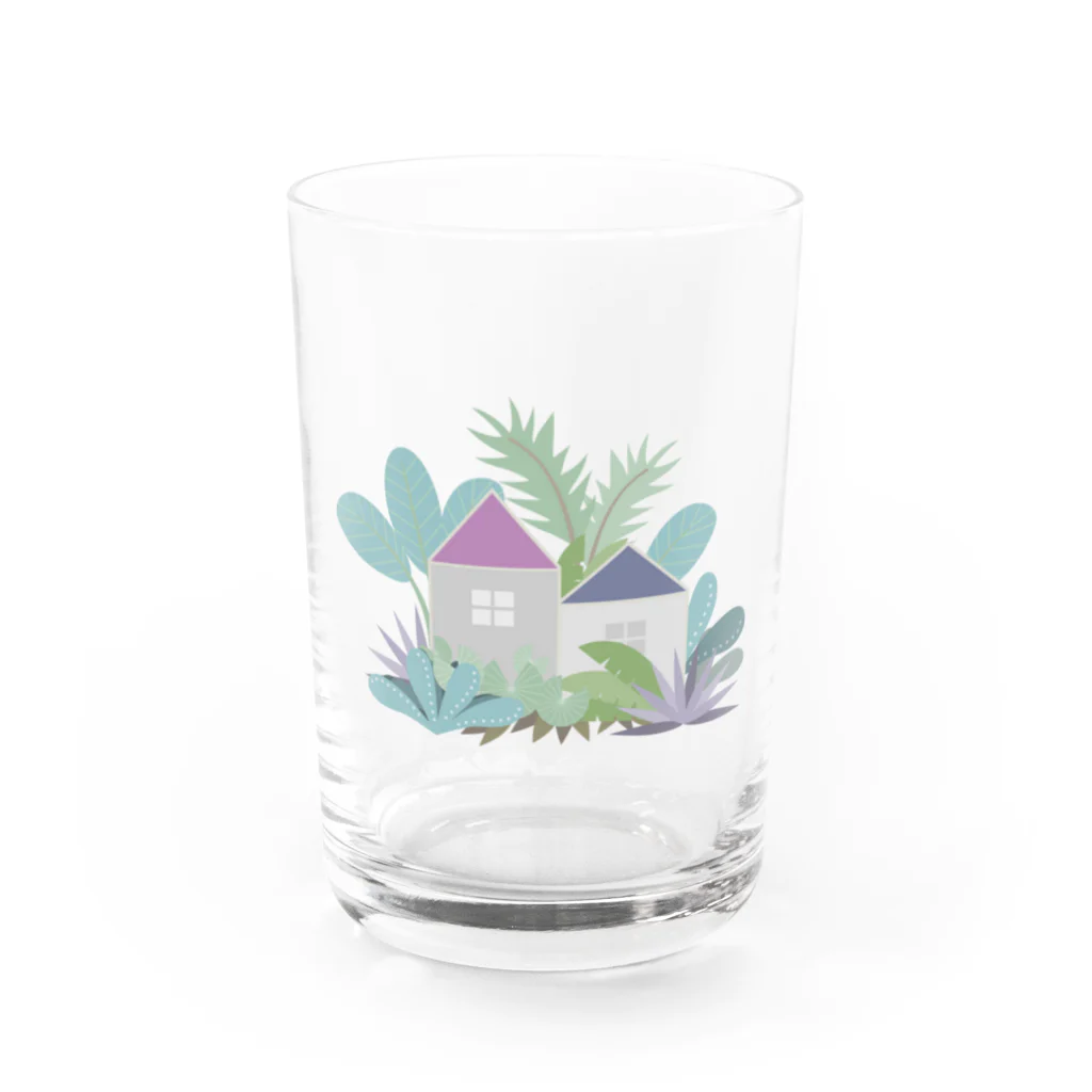 Katie（カチエ）の熱帯植物に囲まれた家 Water Glass :front