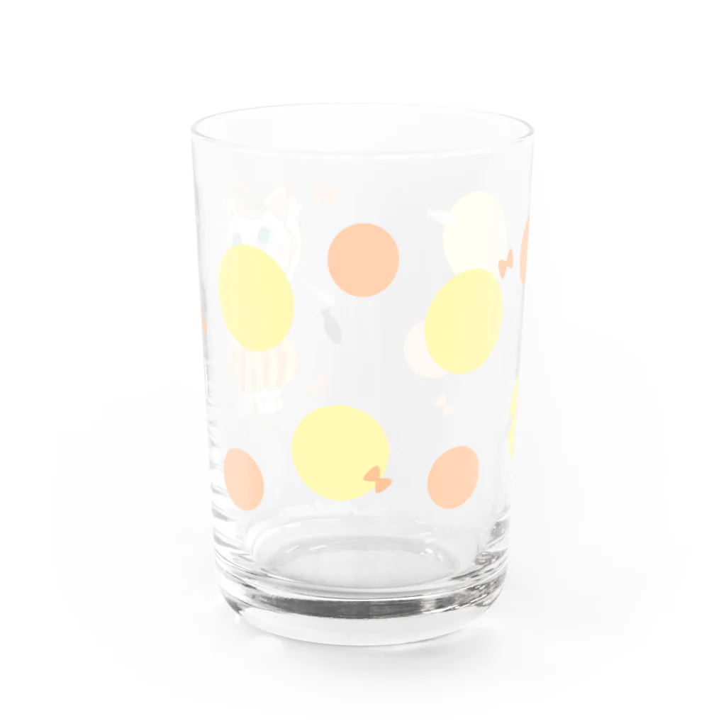 Ekusimのアジ太とネコ王子 Water Glass :front