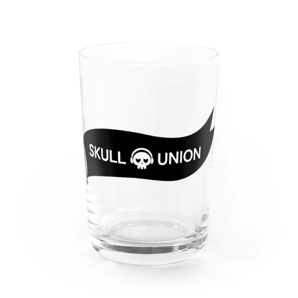 ドクレンショップのSKULL UNIONグッズ Water Glass :front