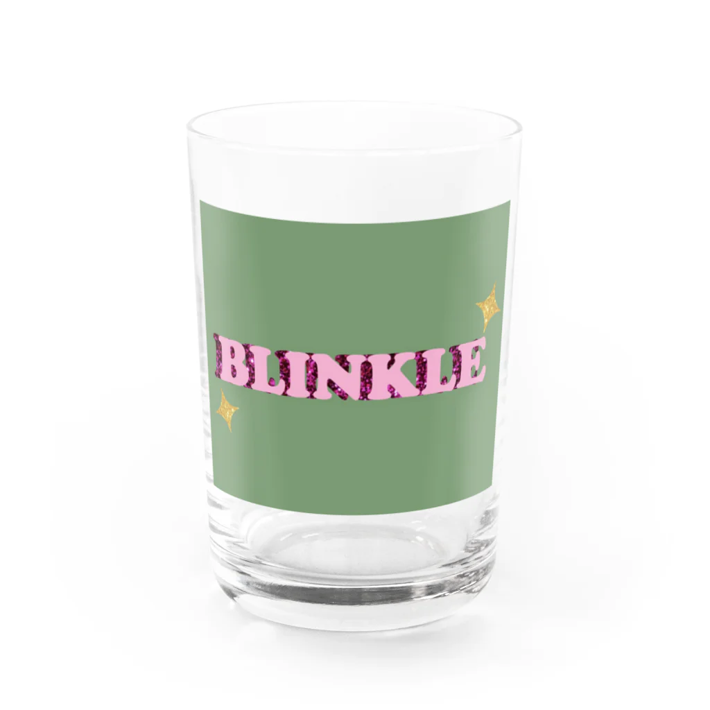 BLINKLE のBLINKLE originalロゴグラス Water Glass :front