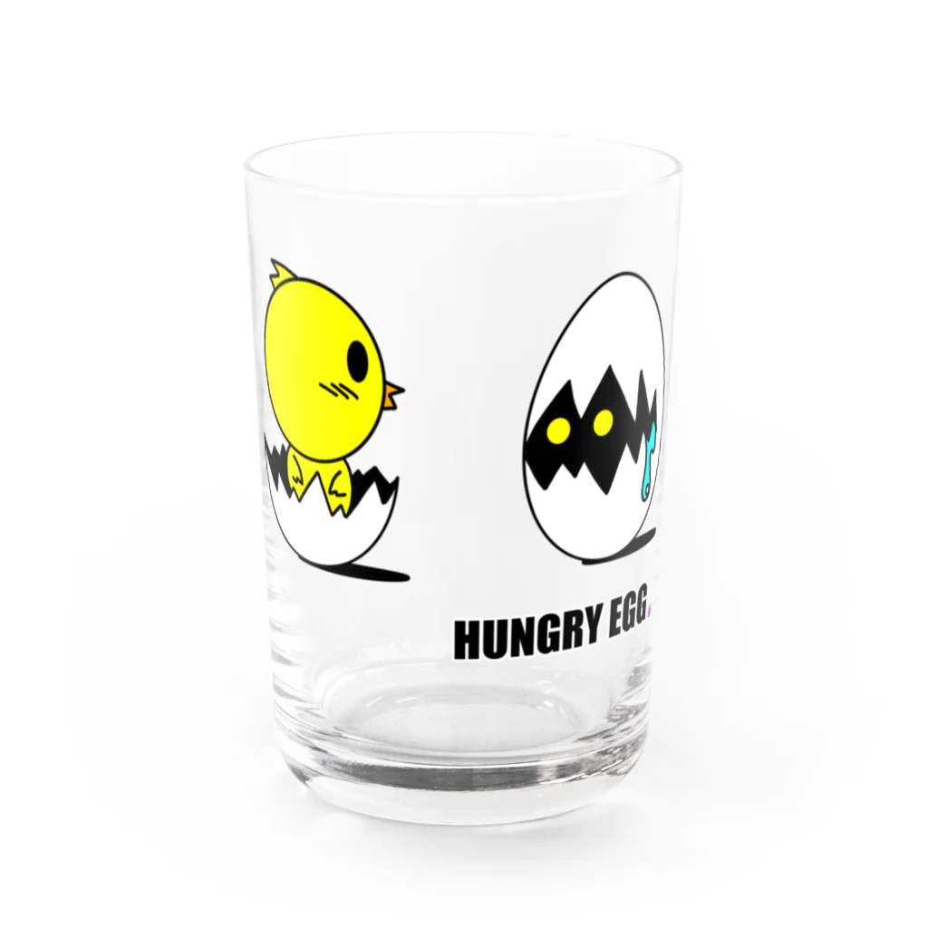 PLUM  VILLAGEの『HUNGRY EGG』「・・・ん？」 Water Glass :front