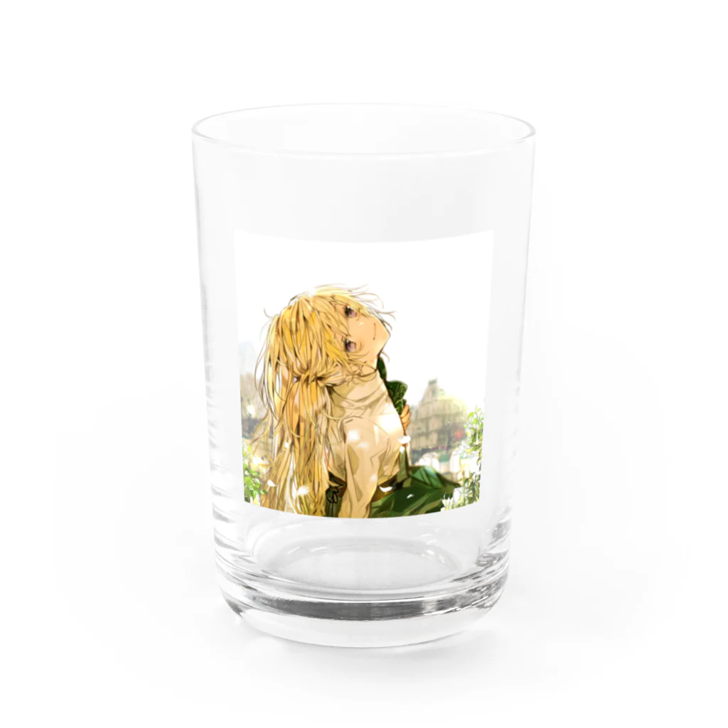 miura_makiの『恋してお茶して』のラウラグッズ グラス前面