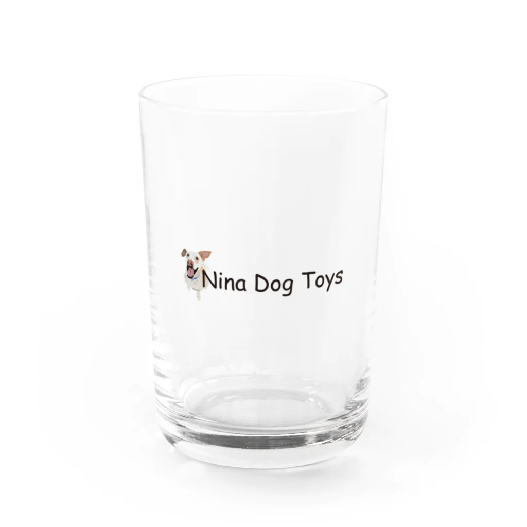 ドッグオーナズカレッジのNina Dog Toys Logoグッツ Water Glass :front