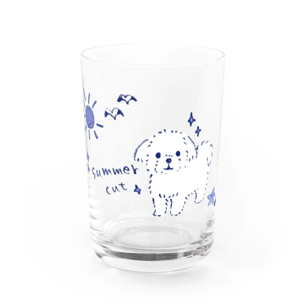 suzumaruのサマーカット Water Glass :front