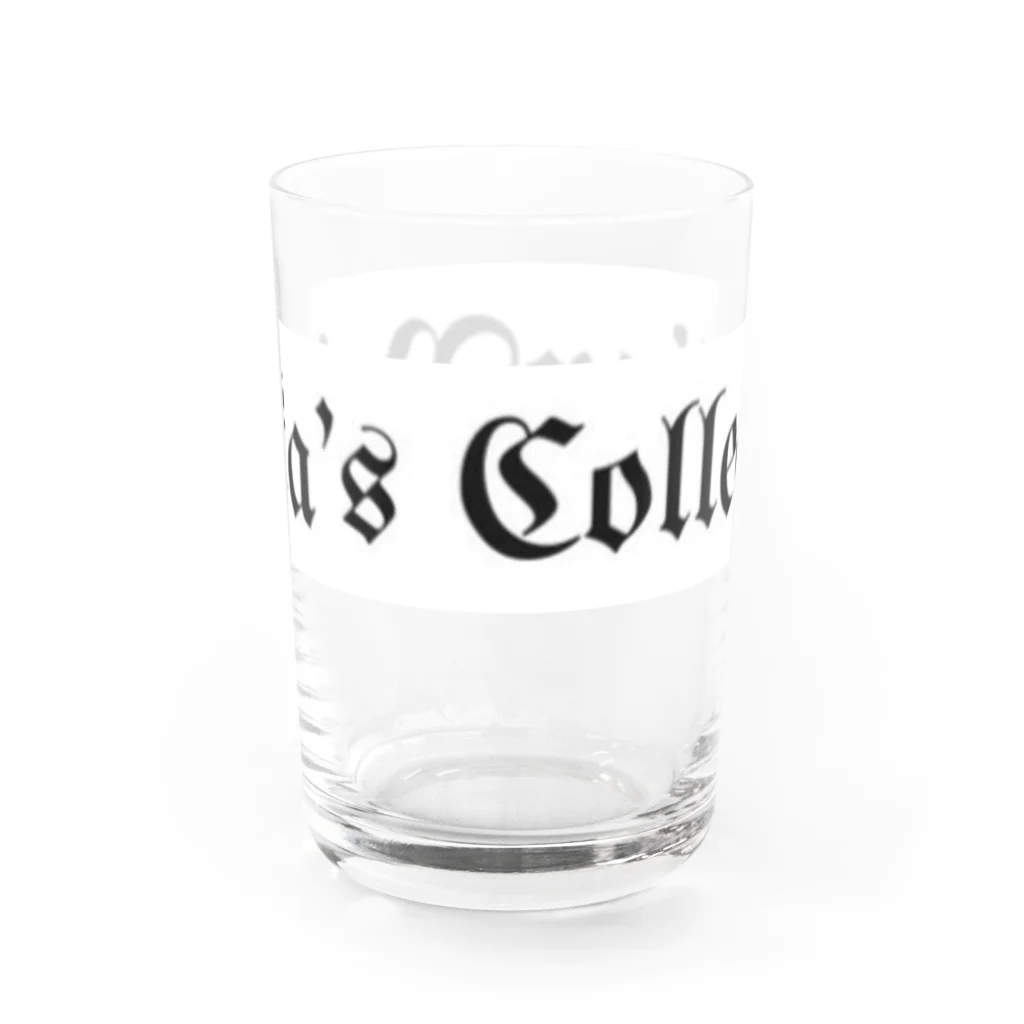 cocoのReika's Collectionロゴ入りアイテム Water Glass :front