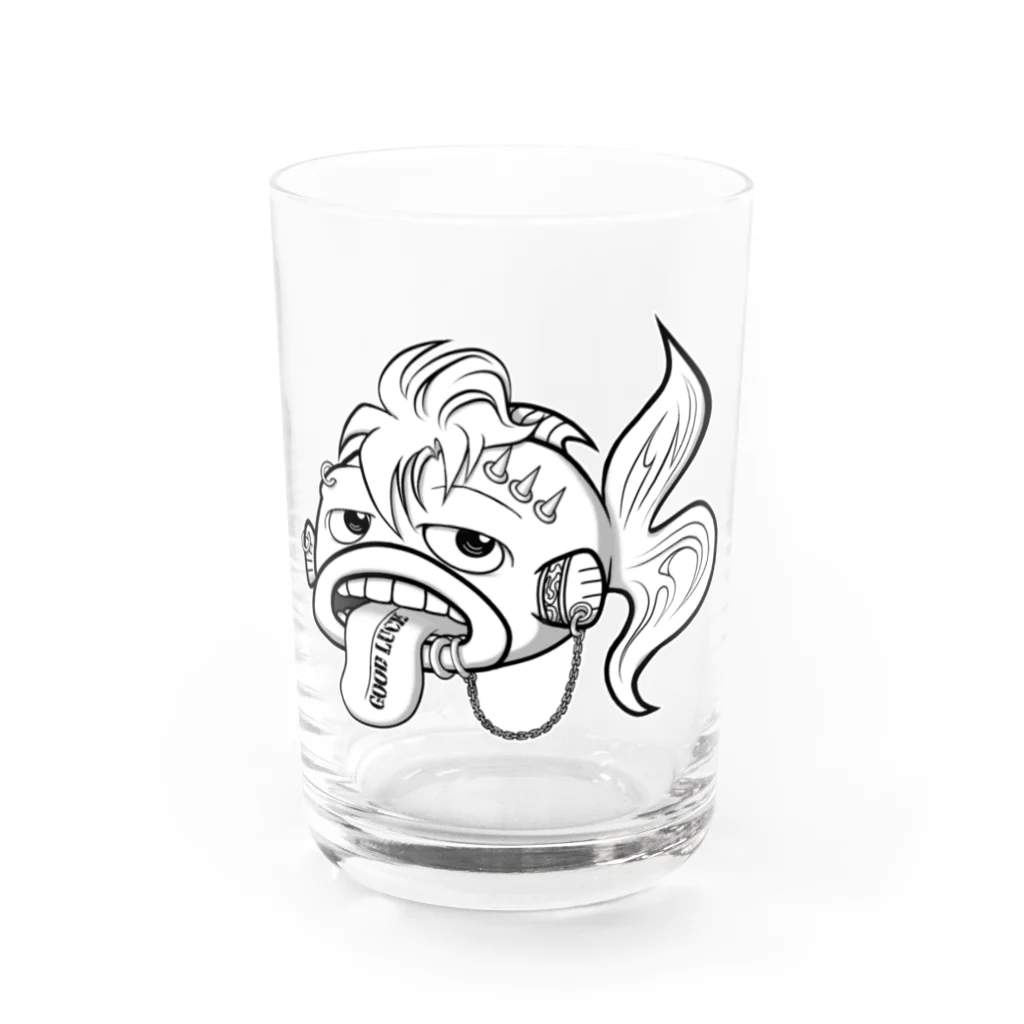 L.B.K.のFish Water Glass :front