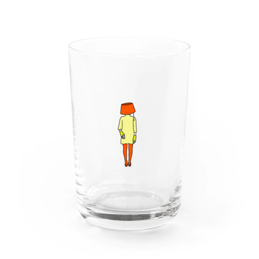 mxxmのテーブルランプちゃん Water Glass :front