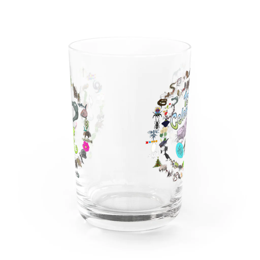 今もあの日の生物部 - グッズ販売班のぶつざく　記念グッズ Water Glass :front