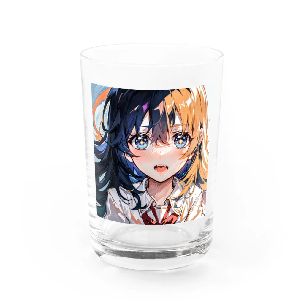 kawaii_illust_shopの衝動少女 Water Glass :front