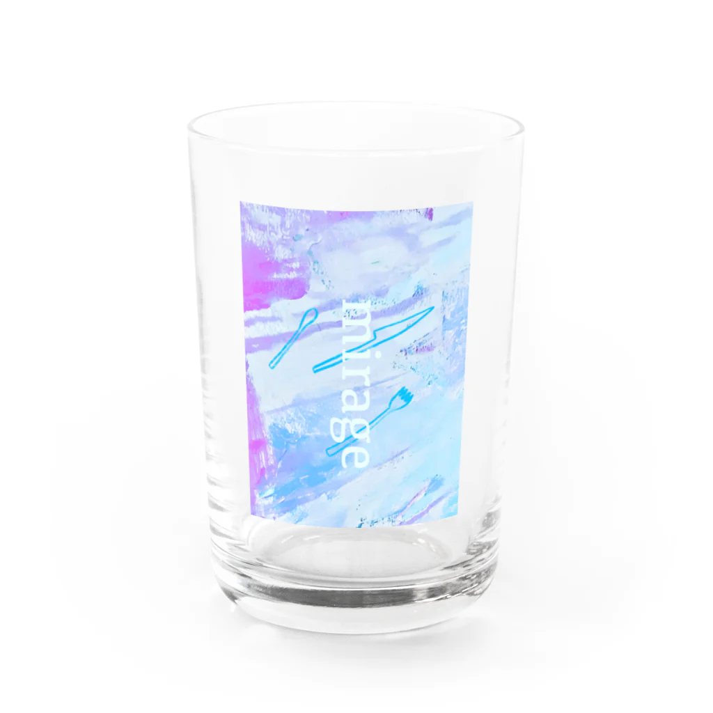 アヤメのmirage Water Glass :front