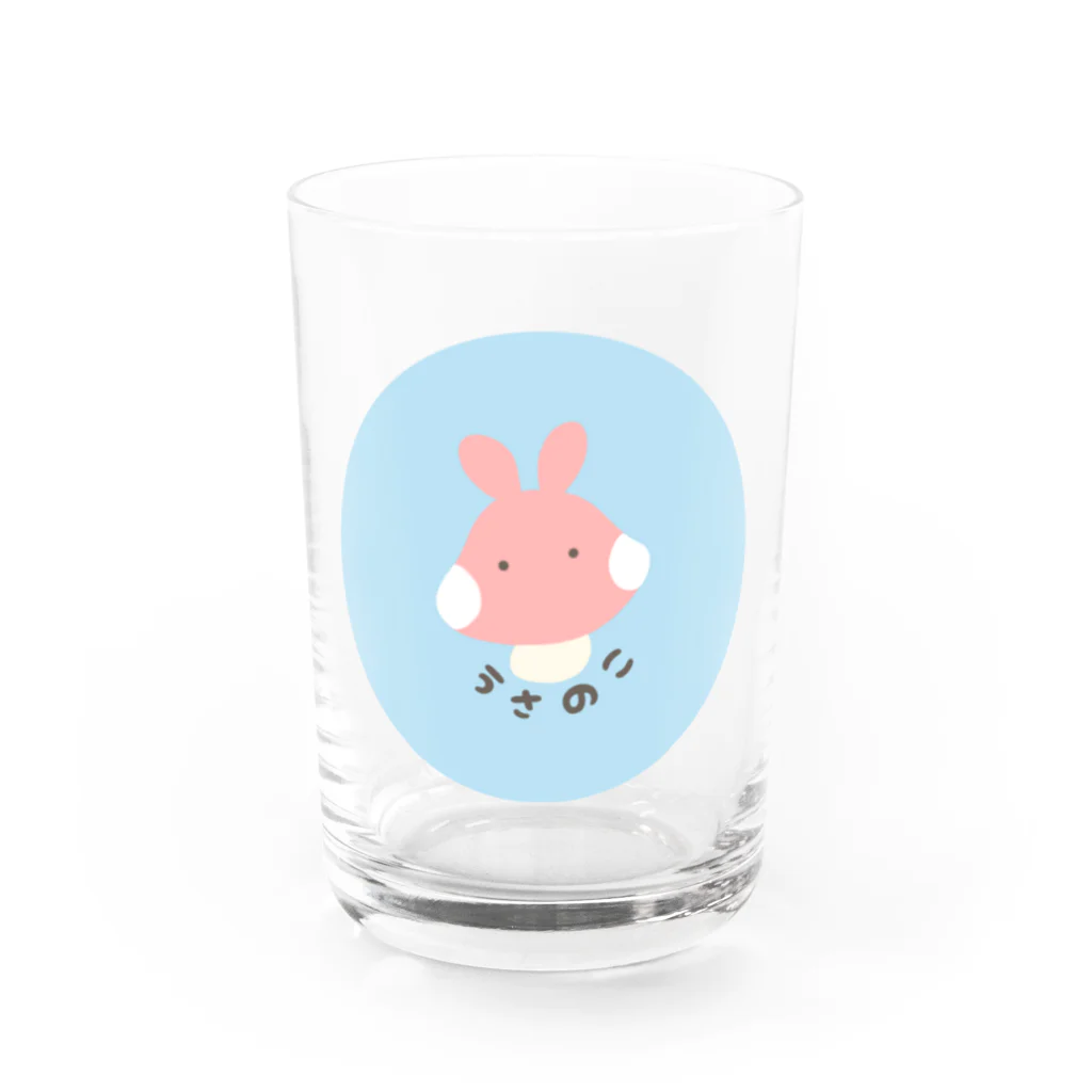 うさのこのうさのこ Water Glass :front