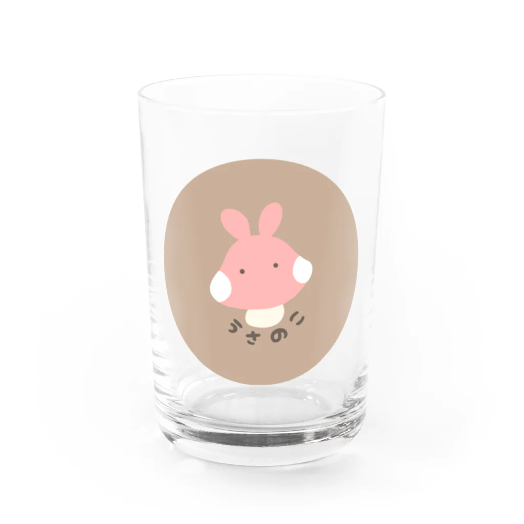 うさのこのうさのこ Water Glass :front